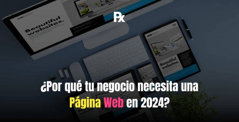 página web